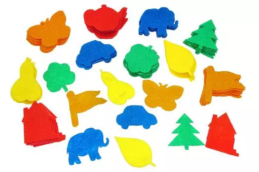 Развивающая игра Liplip "Счетный материал" (без игрового поля) ковролин