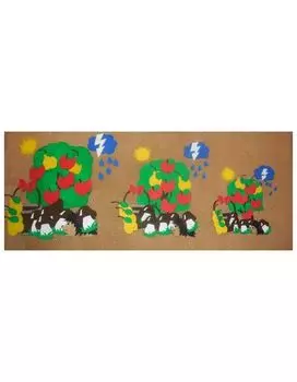 Развивающая игра Liplip "Три дерева" (с игровым полем) ковролин