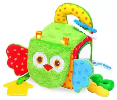 Развивающая игрушка "Кубик Сова" (Мякиши) 307