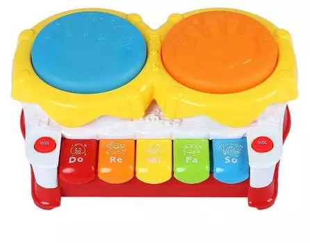 Развивающая игрушка "Первые уроки музыки" с барабаном,