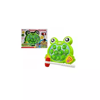 Развивающая игрушка Суперлягушонок на бат(свет, звук) 38 уровней изменения скорости,дисплей,с молоточком 35890R