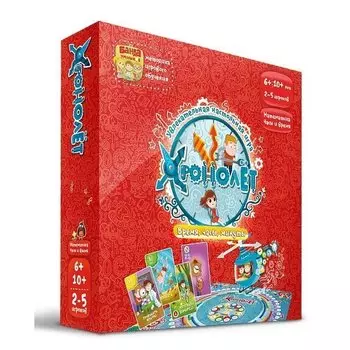 Развивающая настольная игра Банда умников Хронолёт
