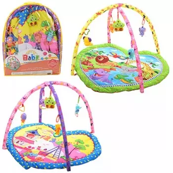 Развивающий коврик на батарейках звук/свет 8932AB