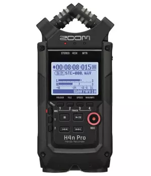 Рекордер Zoom H4n Pro BLK, черный