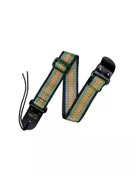 Ремень для гитары 1221 TN5-019-YLW двухслойный полиэстер