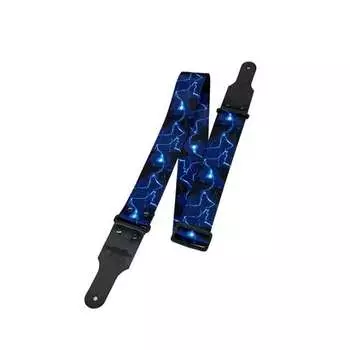 Ремень для гитары Fidel FL40168PA PolyArt молния