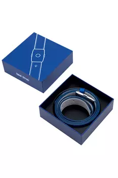 Ремень LAVA BLUE для укулеле кожа синий