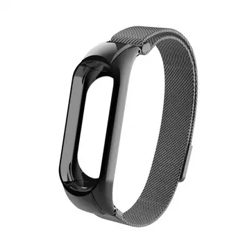 Ремешок Activ для Xiaomi Mi Band 5 Metal Mesh Strap Black 117553