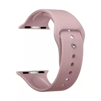 Ремешок Deppa Band Silicone для Apple Watch 38/40 mm силиконовый розовый