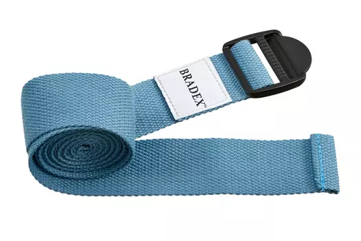 Ремешок для йоги бирюзовый