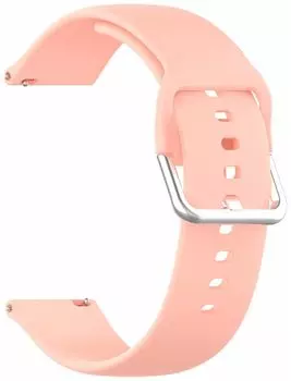 Ремешок Red Line для часов универсальный силиконовый, 22 mm, светло-розовый