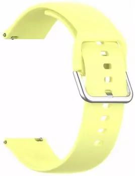 Ремешок Red Line для часов универсальный силиконовый, 22 mm, желтый УТ000025250