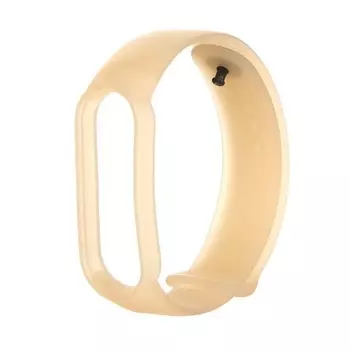 Ремешок Red Line для Xiaomi Mi Band 5 Silicone Transparent-Orange УТ000022688