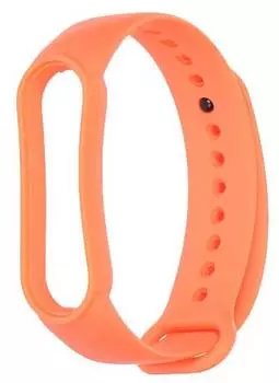Ремешок Red Line для Xiaomi Mi Band 6 №11 Silicone Orange УТ000025162