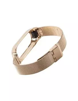 Ремешок Red Line миланская петля, металлический для Xiaomi Mi Band 6, розовое золото УТ000025185