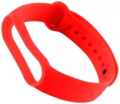 Ремешок Red Line силиконовый для Xiaomi Mi Band 5/6, красный, №04 УТ000025200