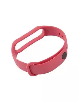 Ремешок Red Line силиконовый для Xiaomi Mi Band 6, розово-красный, №33 УТ000025166