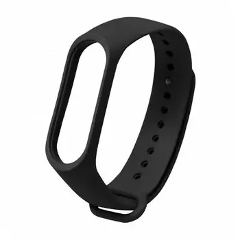Ремешок силиконовый Red Line для Xiaomi Mi Band 7, черный
