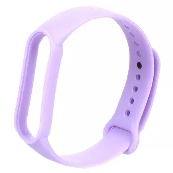 Ремешок Zibelino для Mi Band 5 Silicone Lilac ZBS-XIMB5-LIL