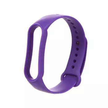 Ремешок Zibelino для Mi Band 5 Silicone Purple ZBS-XIMB5-PUR