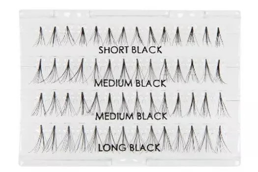 Ресницы пучковые ассорти Zinger Fkf 6 mixes SML