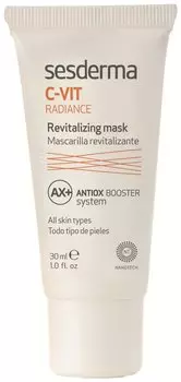 Ревитализирующая маска SESDERMA C-VIT Radiance revitalizing mask, 30 мл.