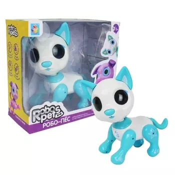 Робо- пёс 1TOY, белый.