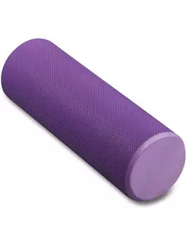 Ролик массажный для йоги INDIGO Foam roll, IN021, Фиолетовый, 15*45 см
