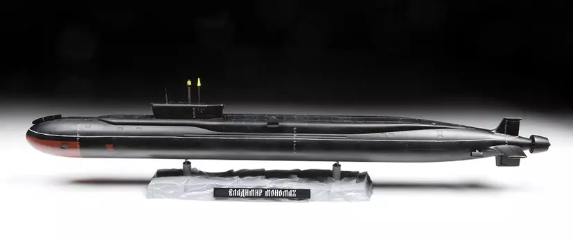 Российская атомная подводная лодка "Владимир Мономах" проекта "Борей" 9058