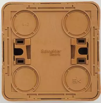 Розетка 1-м ОП Этюд Дача 16А защ. шторки с заземл. бук SchE PA16-004T