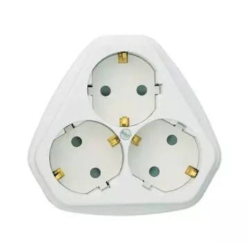 Розетка 3-м СП РС10/16-503 защ. шторки с заземл. Кунцево 5930