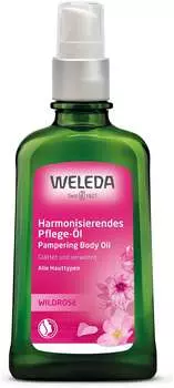 Розовое нежное масло для тела Weleda 100 мл