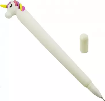 Ручка Эврика Единорог 99191 White