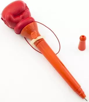 Ручка Эврика Стрелялка Боксерская перчатка 98983 Red