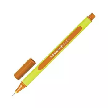 Ручка капиллярная SCHNEIDER (Германия) Line-Up, КРАСНОЕ ДЕРЕВО, трехгранная, линия письма 0,4 мм, 191007, (10 шт.)