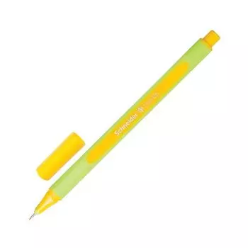 Ручка капиллярная SCHNEIDER (Германия) Line-Up, ЗОЛОТОСТО-ЖЕЛТАЯ, трехгранная, линия письма 0,4 мм, 191005, (10 шт.)