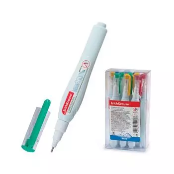 Ручка-корректор ERICH KRAUSE Arctic White, 10 мл, металлический наконечник, 781