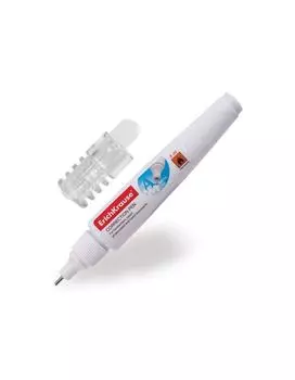 Ручка-корректор ERICH KRAUSE Arctic White, 8 мл, металлический наконечник, 24815, (12 шт.)
