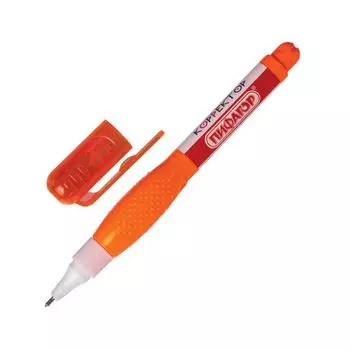 Ручка-корректор ПИФАГОР, 6 мл, металлический наконечник, 227145, (24 шт.)