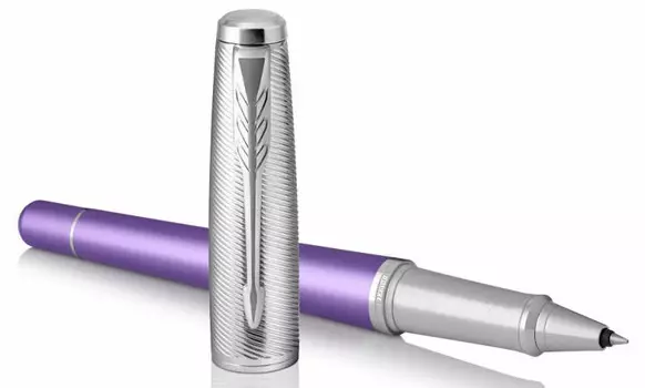 Ручка роллер Parker Urban Premium T311 (1931622) Violet CT F черные чернила подар.кор.