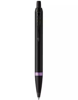 Ручка шариков. Parker IM Vibrant Rings K315 (CW2172951) Amethyst Purple PVD M син. черн. подар.кор.