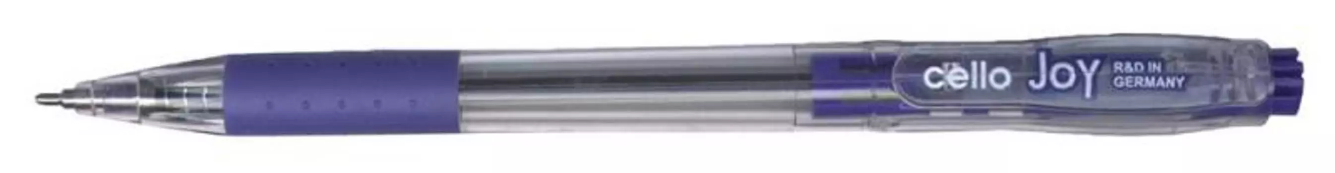 Ручка шариковая автоматическая Cello Joy, корпус синий (12 шт. в уп-ке)