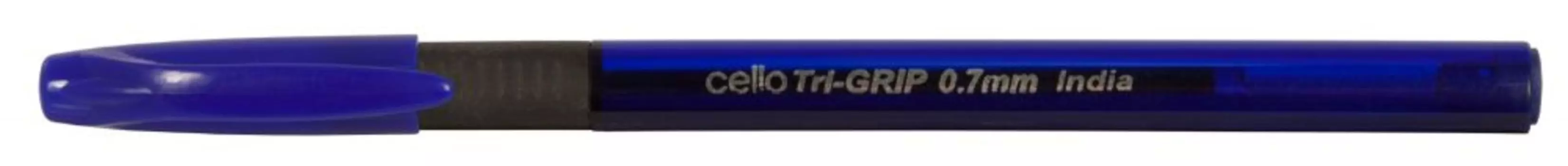 Ручка шариковая Cello Trimate Grip (TRIG-31B) синяя, корпус синий (12 шт. в уп-ке)