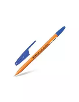Ручка шариковая ERICH KRAUSE R-301 Orange, СИНЯЯ, корпус оранжевый, узел 0,7 мм, линия письма 0,35 мм, 43194, (100 шт.)