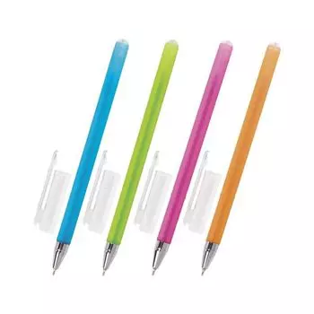 Ручка шариковая масляная BRAUBERG FRUITY ST, СИНЯЯ, корпус soft touch, узел 0,7 мм, линия письма 0,35 мм, OBP126, (36 шт.)