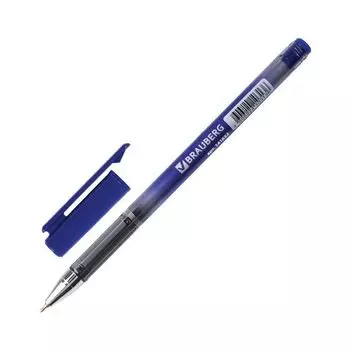 Ручка шариковая масляная BRAUBERG Profi-Oil, СИНЯЯ, корпус с печатью, узел 0,7 мм, линия письма 0,35 мм, OBP225, (24 шт.)