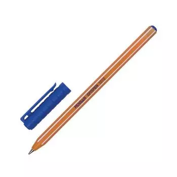 Ручка шариковая масляная PENSAN Officepen 1010, СИНЯЯ, корпус оранжевый, 1мм, линия 0,8мм, 1010/60 (60 шт.)