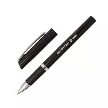 Ручка шариковая масляная с грипом BRAUBERG "Roll", ЧЕРНАЯ, корпус черный, узел 0,7 мм, линия письма 0,35 мм, 143006 (24 шт.)