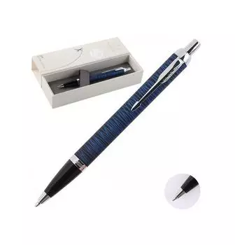 Ручка шариковая Parker IM SE K320 (2073476) Blue origin M черные чернила подар.кор.