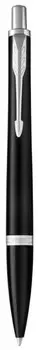 Ручка шариковая Parker Urban Core K309 (1931575) Muted Black CT M синие чернила подар.кор.